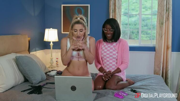 Abella Danger and Ana Foxxx Hot Lesbian Anal Sex with Toys