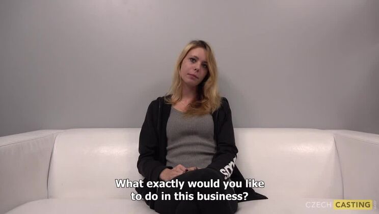 European Blonde Nikola Rough Fuck