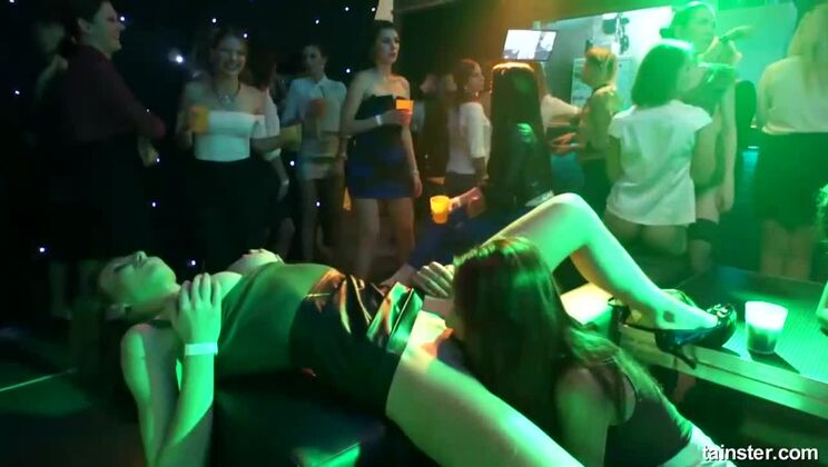 Hot Lesbian Orgy - Femme Fest Part 2 with Multiple Babes