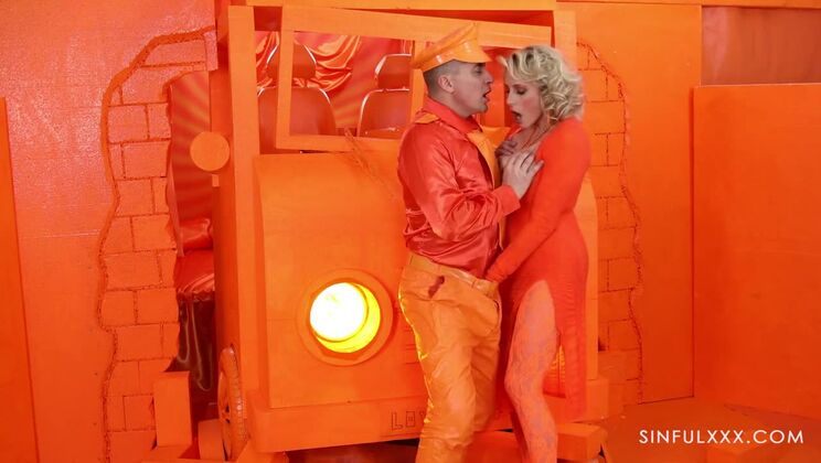 Brittany Bardot - Big Tits on Fire in Scene 1