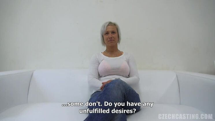 Czech Lenka’s Big Ass - Blonde MILF Action