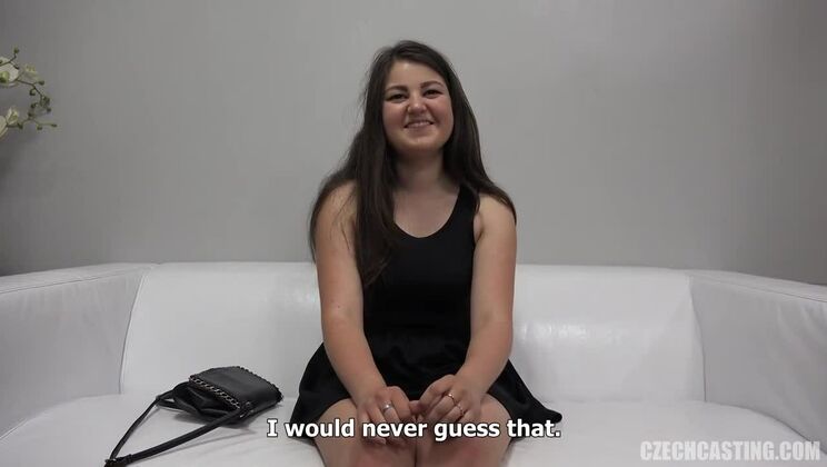 Supreme Czech Brunette - Jana Casting