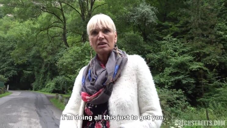 Big Tits Mature Czech Blonde Streets