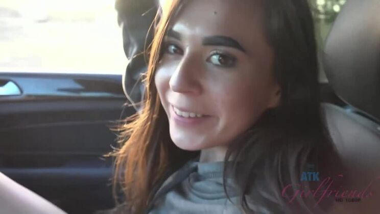 Fingering Ariel's Pussy on the Beach, POV