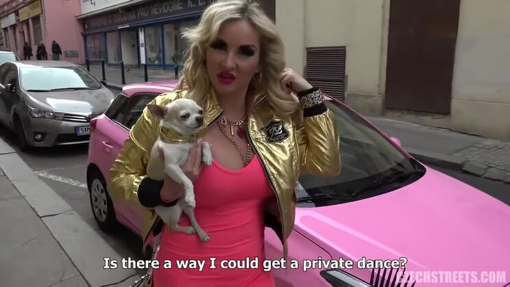 Big Breasts Czech Tattooed Blonde