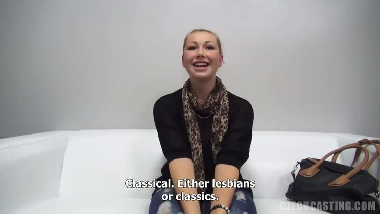 European Blonde Alzbeta Heats Up