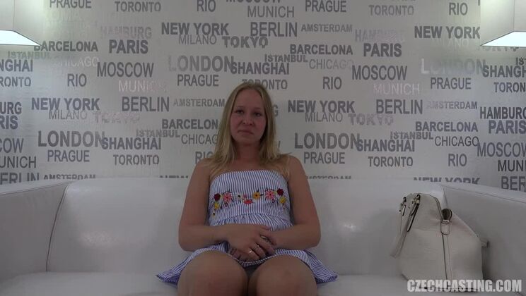 Veronika - Czech Blonde Casting at Its Best