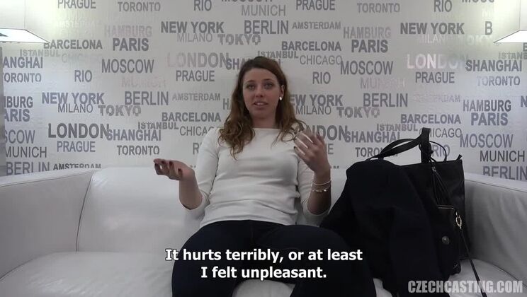 European Brunette Tereza's Sensual Treat