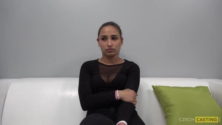 Brunette Casting Girl Anna from Czech