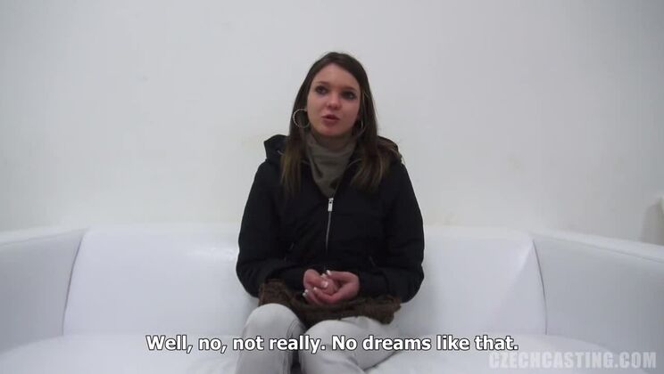 Czech Brunette Model Hana