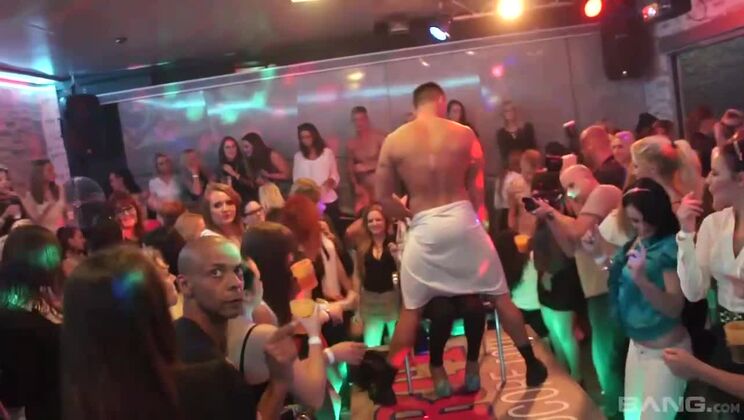 Party with Strangers Turns into Big Tits and Blowjob Orgy