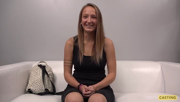 Blonde European Adina Czech Casting