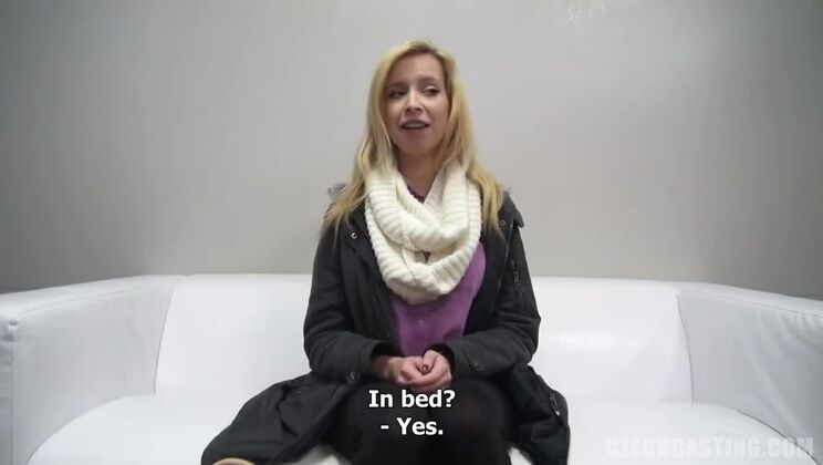 Czech Blonde Winsome: A Casting Gem