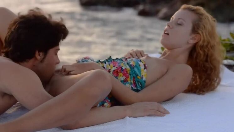 Outdoor Adventure with Beautiful Blonde