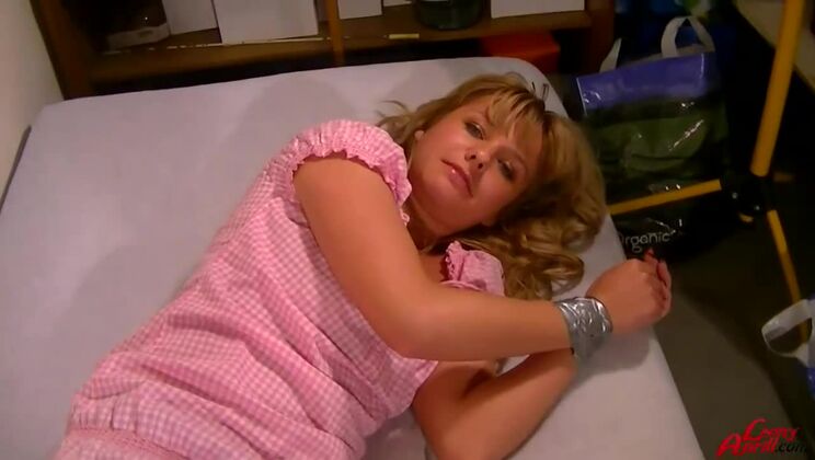 Pissing on Bound Bella - A Fetish Fantasy