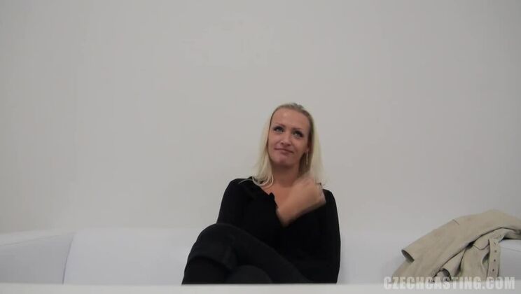 Lovely Blonde in Czech Casting