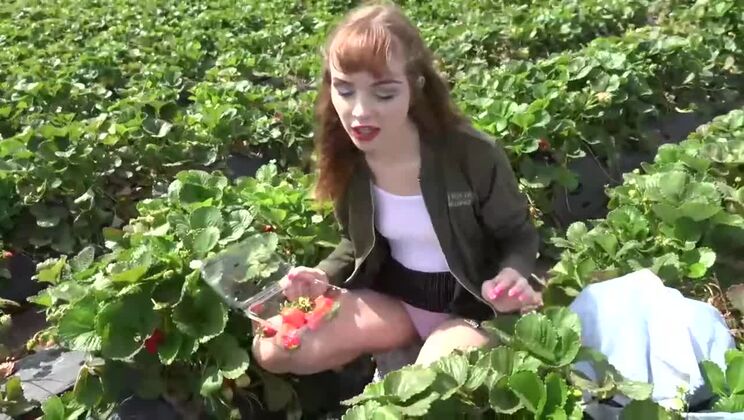 Skinny Aliya Brynn Invites You to a Farm Date!