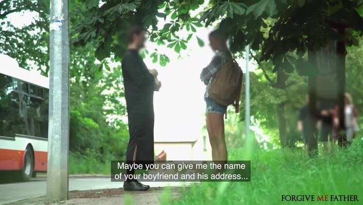 Facial for a Runaway Blonde