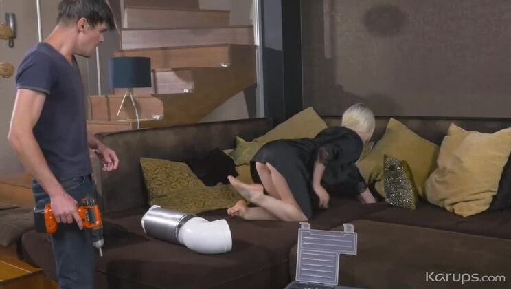 Angie Lynx Tattooed and Ready for Deep Action