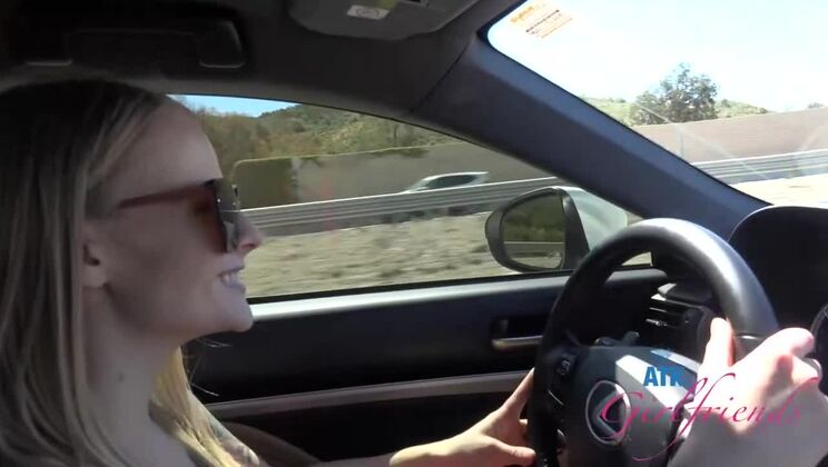 Paris White - Hot Blonde GF Fucked in Nature