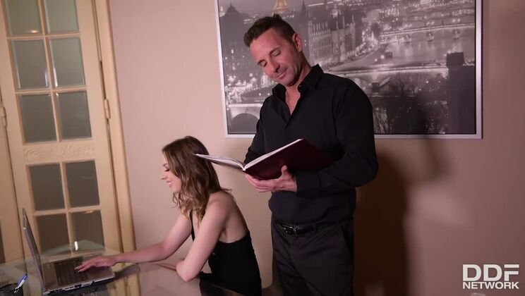 Sweet Lilit Takes Two Cocks