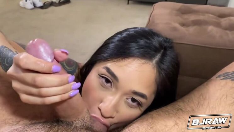 Avery Black Gives a Big Tits Blowjob