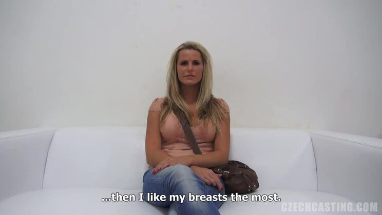 Big Tits Blonde from Europe