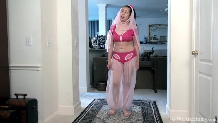 Sexy MILF Stacie Rose Plays Naked Genie