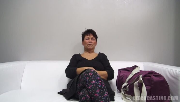 European Brunette Casting Libuse