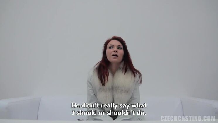 Czech Redhead Martina Solo