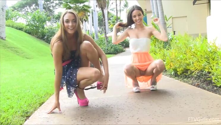 Where Girls Play 2 - Aubrey and Mary Voyeur