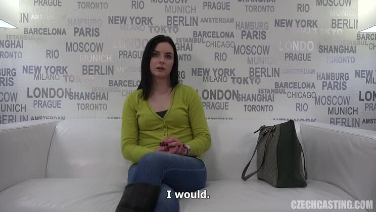 Delightful Brunette Julie