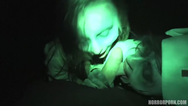 Big Cock Fucks Busty Nurse in Horror