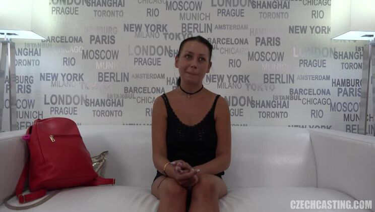 Delightful Stanka's Brunette European Casting