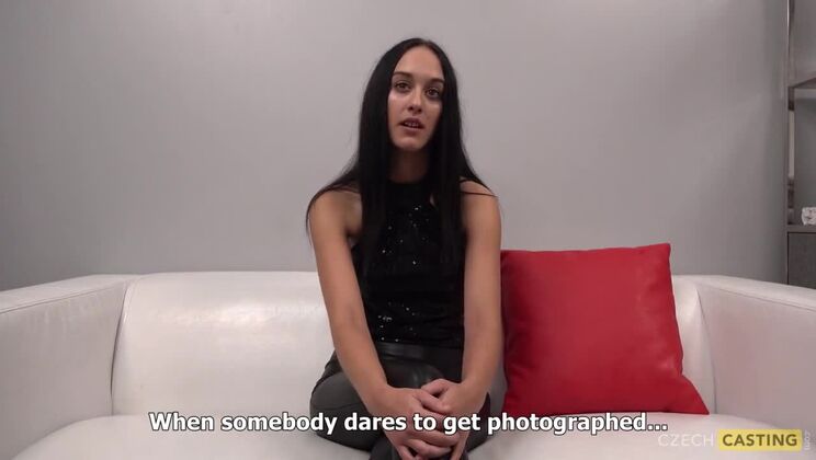 Lucie's Anal Casting Experience