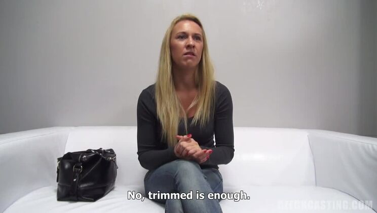 Blonde Lenka in Intense Anal Action