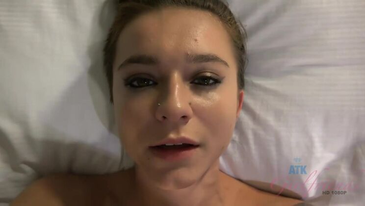 Tattooed Kharlie Stone gets filled up