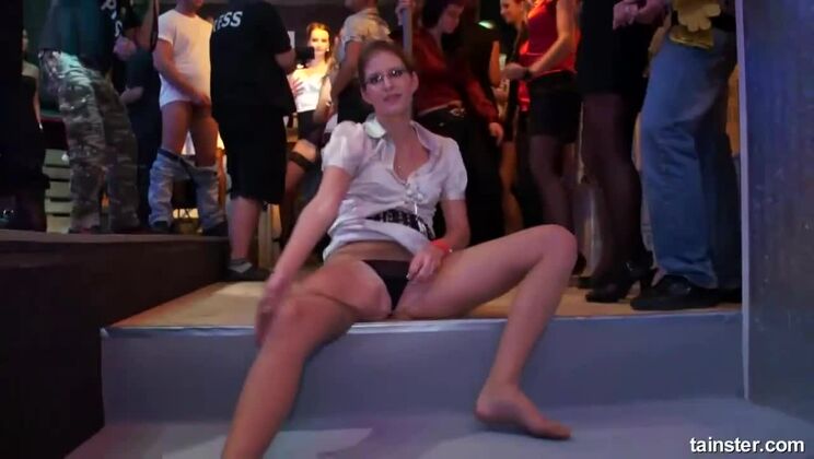 Tattooed Babes Enjoy Interracial Sex at Party