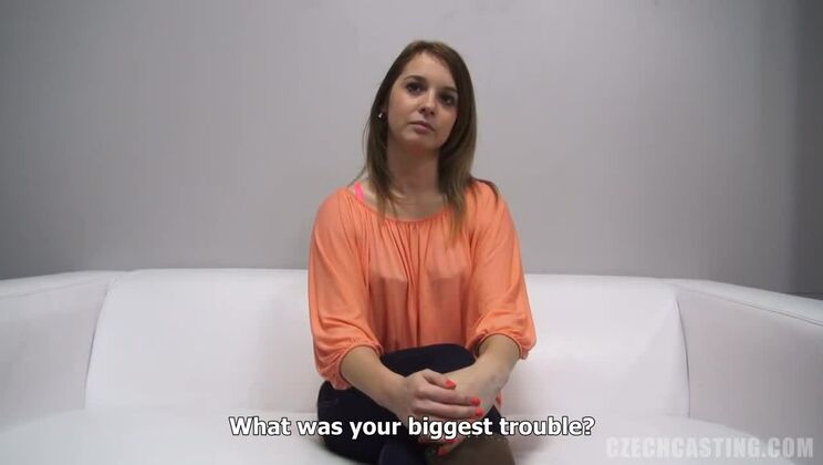 Alena the Hot Czech Slut in Casting Tape