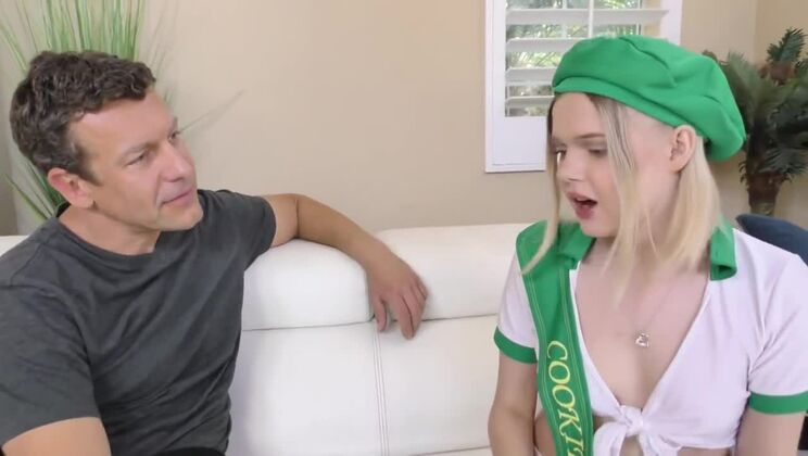 Blonde Bombshell Coco Lovelock Enjoys a Big Cock Creampie