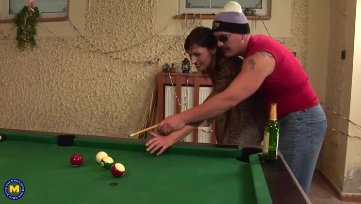 Mature Loves Creampie Sex with Safina