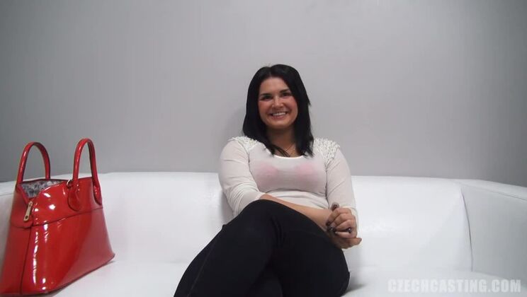 Czech European Brunette Kristyna Seduces