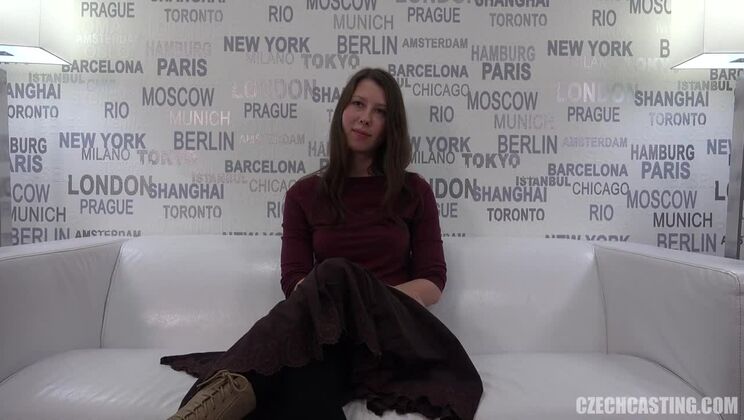 Pavlina Casting - A Beautiful Czech Brunette