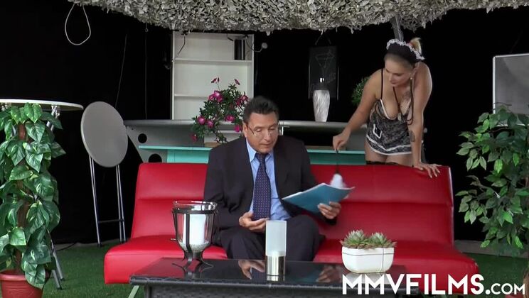 Cristal and Lingerie with Mia Bitch