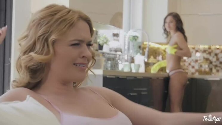 Krissy Lynn Seduces Maid Zoe Bloom