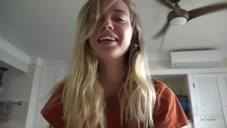 Blonde Babe Haley Reed Fucks on the Beach