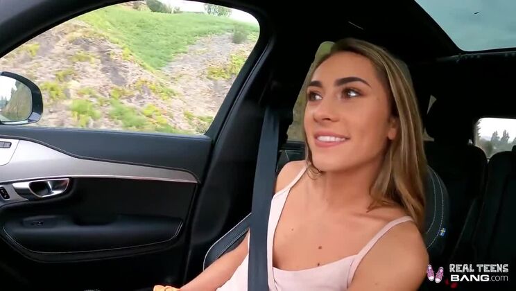 Amateur Mackenzie Mace Tackles the Mountain and Gets on a Dick