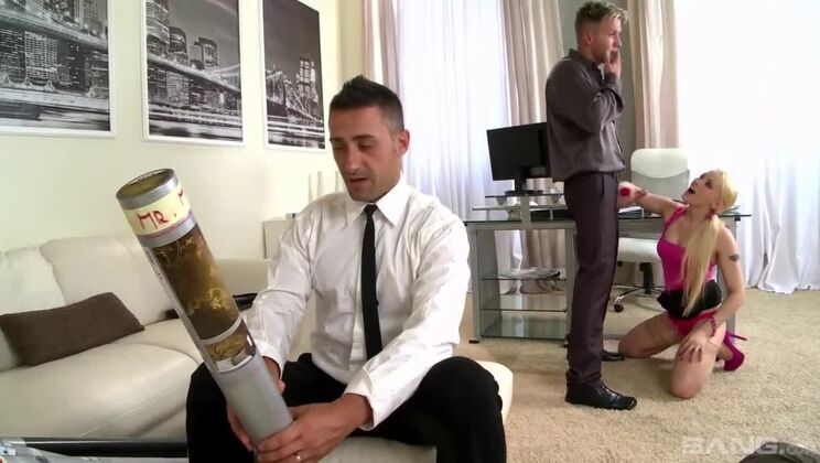 Lola Taylor and Her Two Bosses: A Hot Threesome