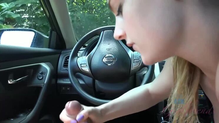 Sydney Cole - Amateur Blowjob on the Beach