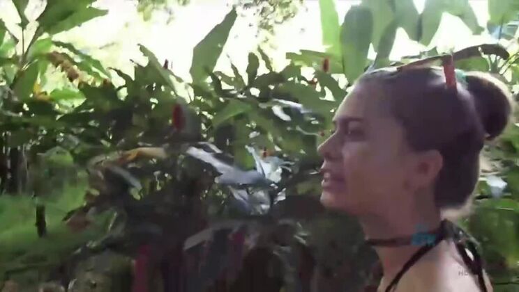 POV: Sucking Jill Kassidy's Small Tits on Beach